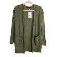 Zesica Green Thermal Knit Cardigan NWT- Size S Online Hot Sale