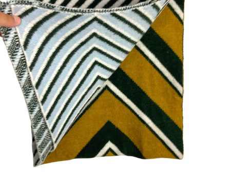 Maeve by Anthropologie Striped Chevron Printed Scarf on Sale