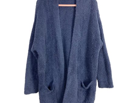 Barefoot Dreams Grey Cozy Open Front Cardigan- Size L XL Cheap