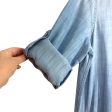 Bella Dahl Chambray Roll Tab Dress NWT- Size L (sold out online) Hot on Sale