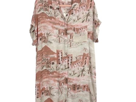 Z Supply Desert Print Button Up Shirt Dress NWT- Size XS For Cheap