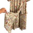 Buddy Love Beige Floral Double Slit Button Up Back Dress- Size M (see notes, sold out online) Discount