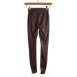 Alo Brown Shiny High Rise Leggings- Size S (Inseam 27”) Supply